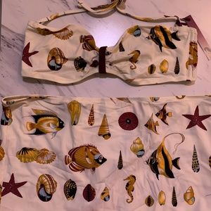 *NWT* SYLA Swimsuit - Size III (L) - Francesca style - Fish print